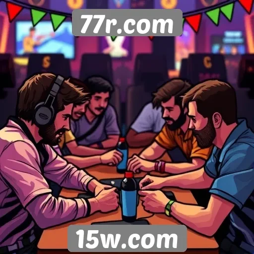 Exploração da comunidade de jogadores no 77r.com